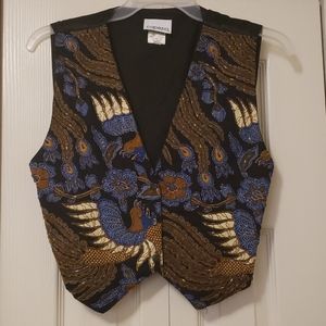 Multicolored Vintage beaded vest